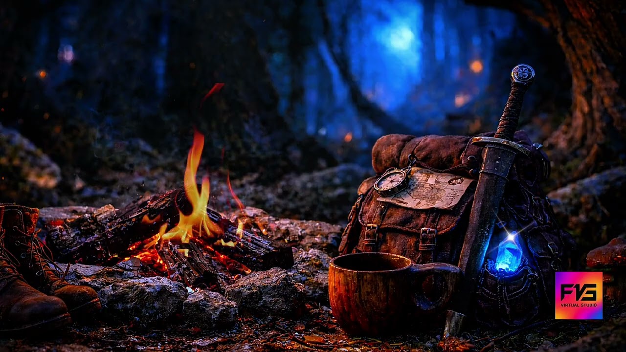 This Fantasy ancient music will cure your Insomnia |Stillness By The Ember|