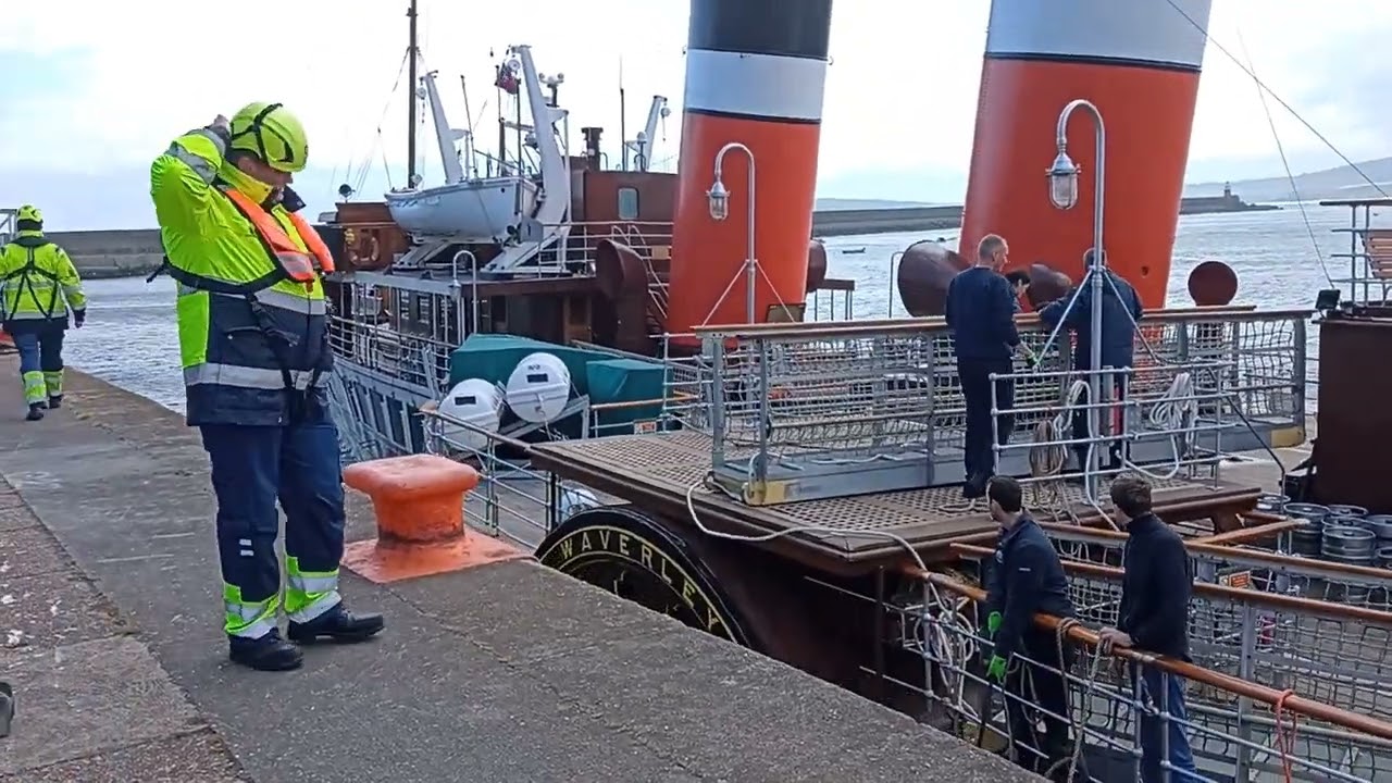 P.S Waverley In Fishguard May 30th 2024