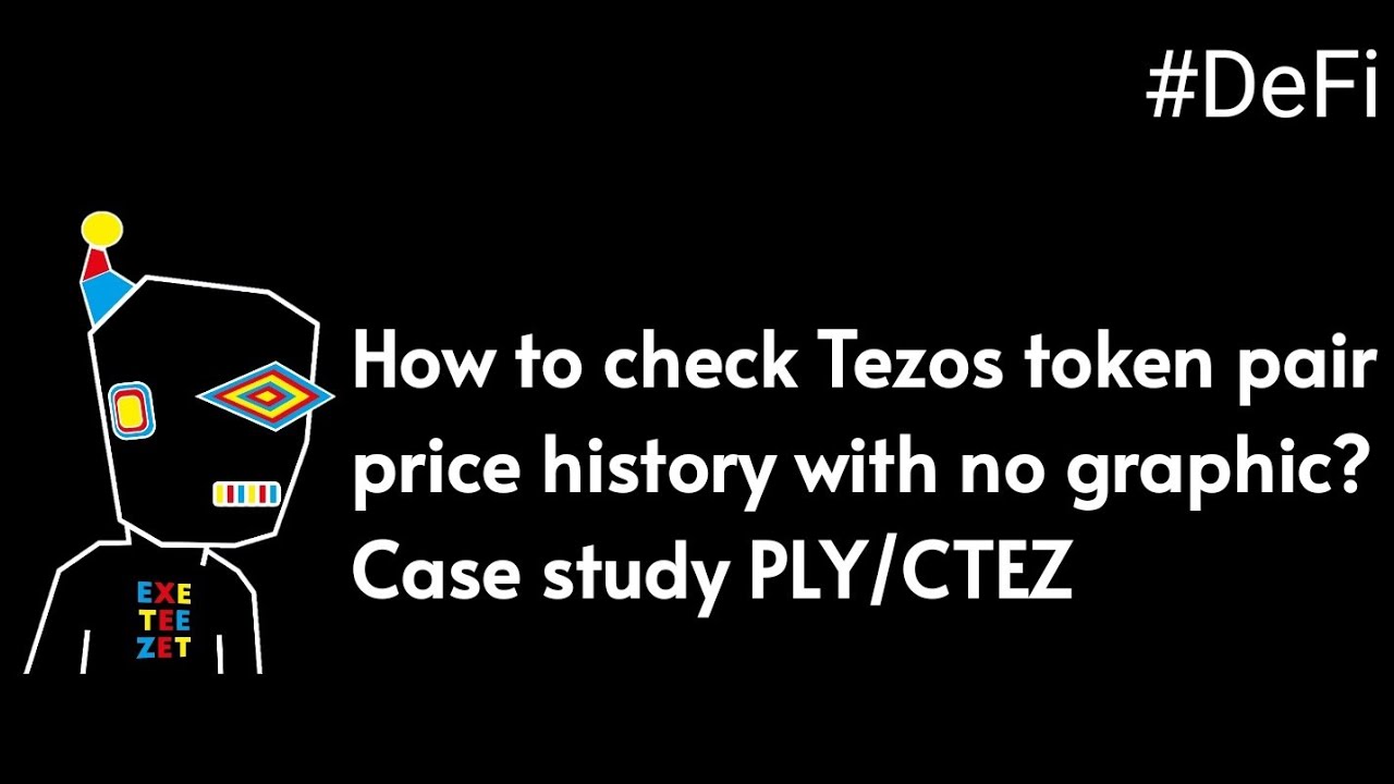 How to check a #tezos token pair price history with no graphic? Case study PLY/CTEZ