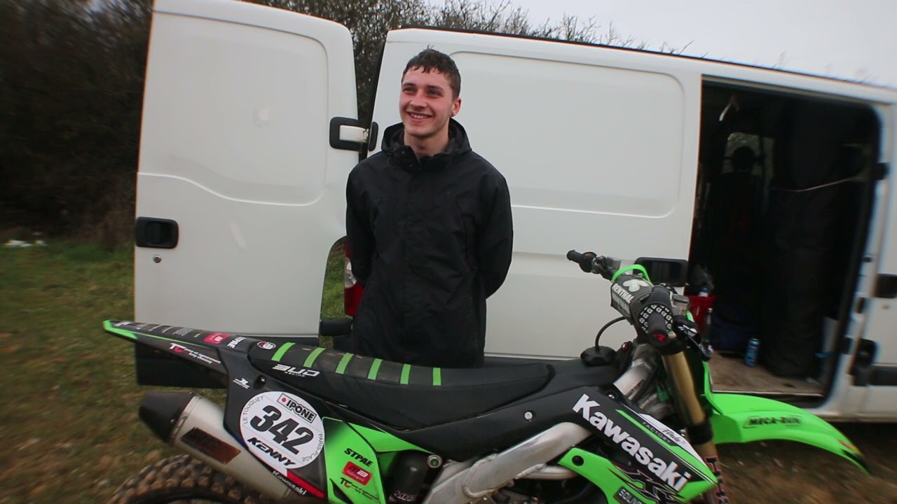 Théo pilote de moto cross :un diamant à l’état brut.