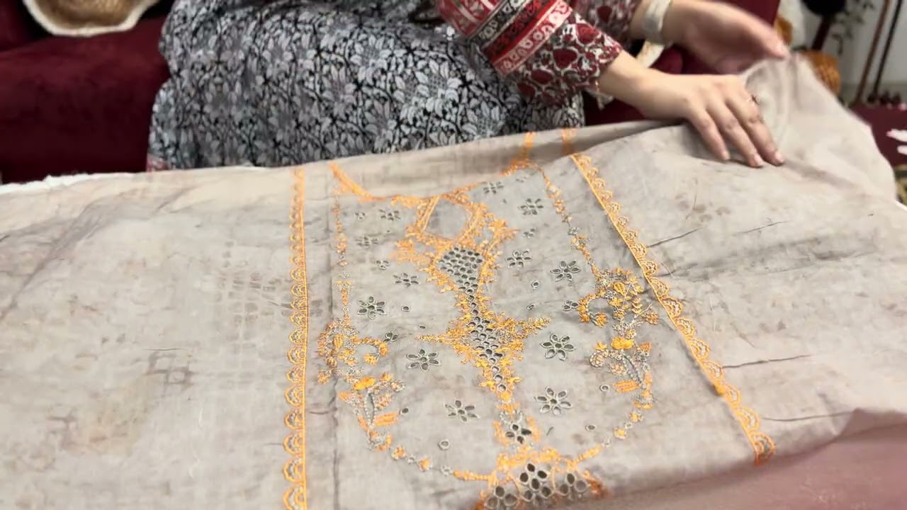 Charizma Miraas lawn emb suits with pure chiffon emb dupatta restocked *t price -3200/-☎️ 8126987577