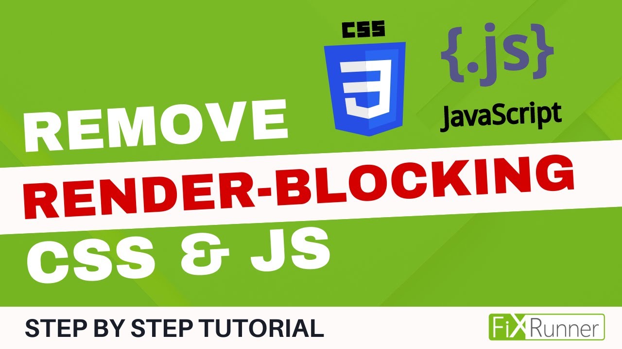How To Remove Render-Blocking CSS and Java Scripts In WordPress