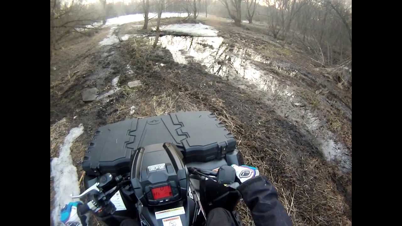 Polaris Sportsman 850 H.O. EPS Stealth Black LE 2013