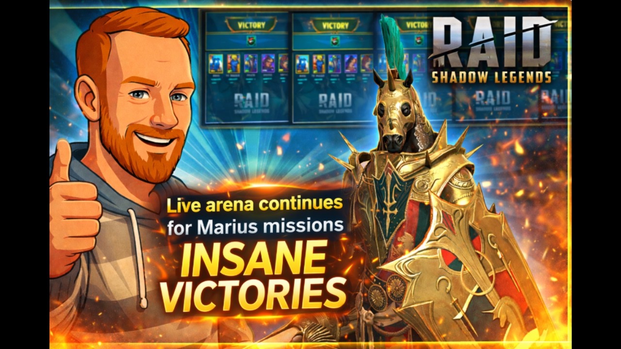 Live Arena is HEATING UP… Marius Missions Progress Fast! Day 3 | Raid shadow Legends