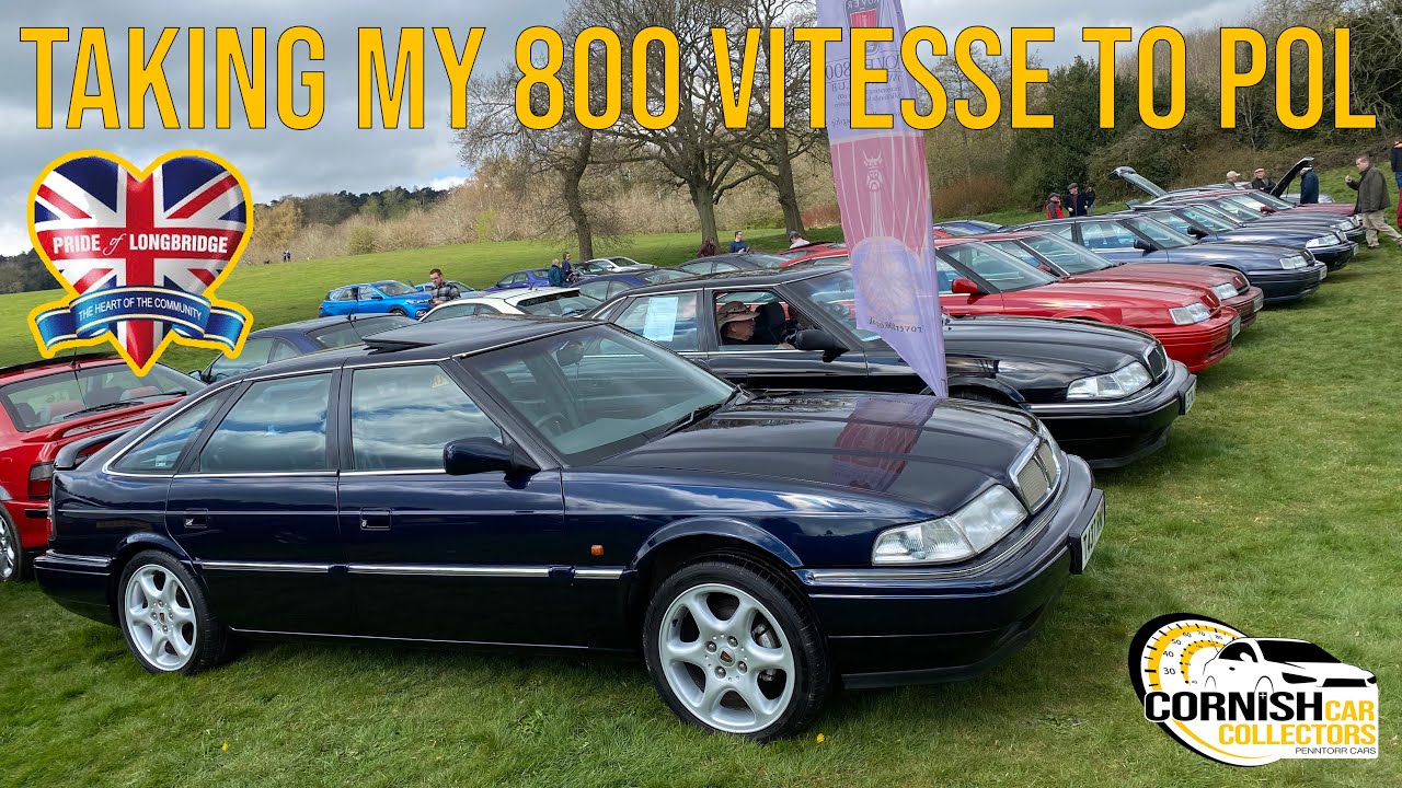 Taking my RESTORED Rover 800 Vitesse Fastback to PRIDE OF LONGBRIDGE / POL 2023 (800Ti)