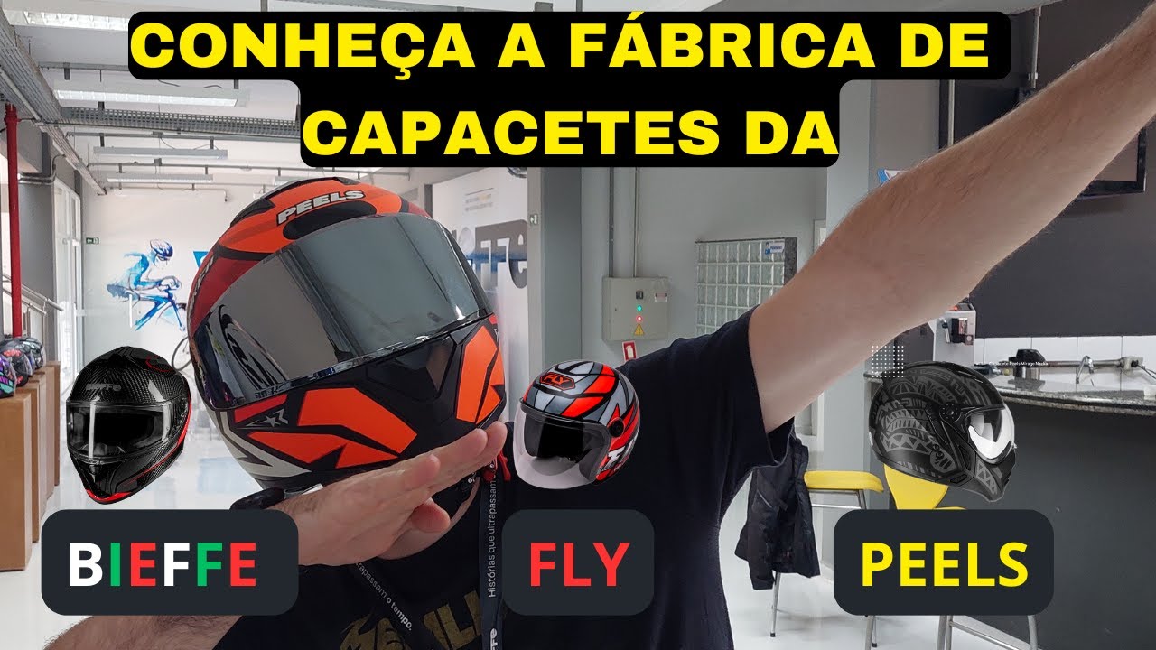 Como são feitos os capacetes para sua segurança?