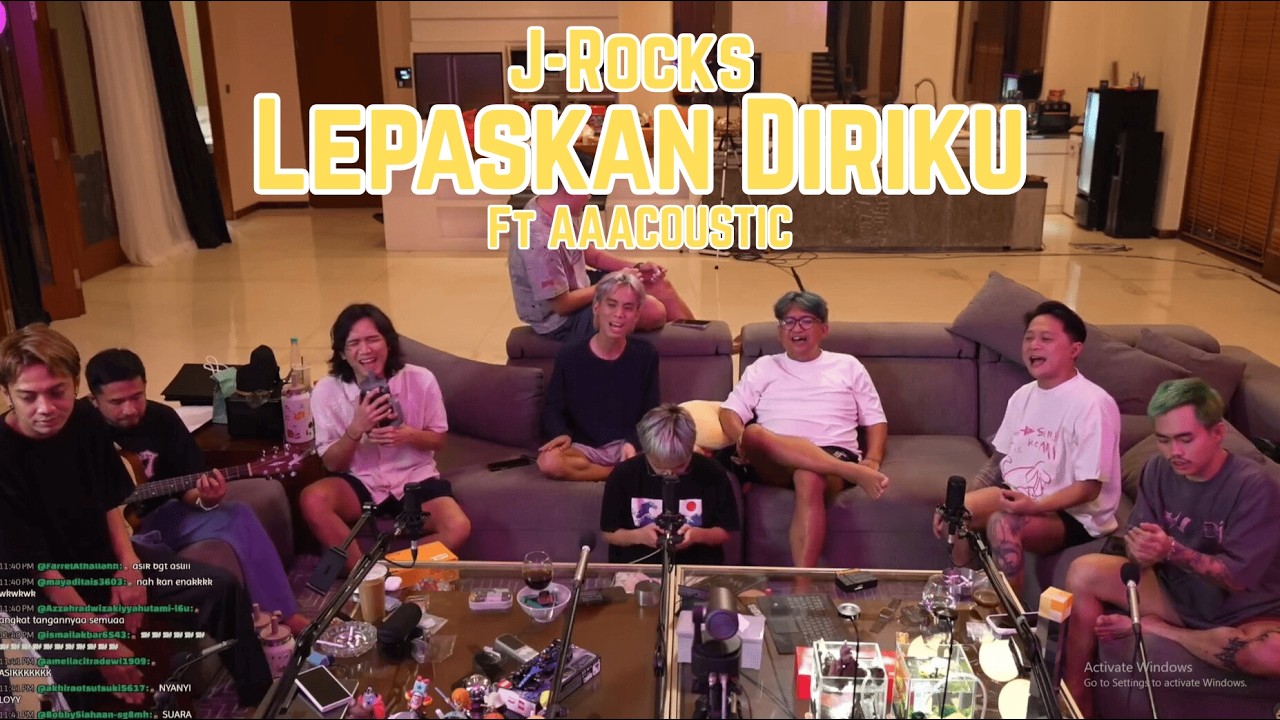 J-Rocks - Lepaskan Diriku FT AAACOUSTIC #marapthon