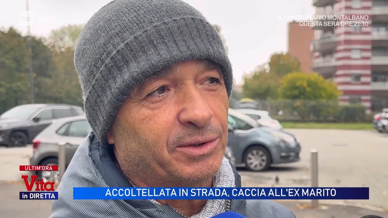 Milano: accoltellata in strada, è caccia all'ex marito - Vita in Diretta 22/10/2025
