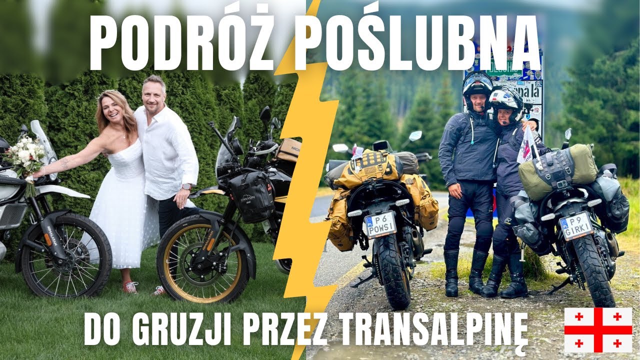🇬🇪 Gruzja motocyklem | podróż poślubna | Ruszamy w trasę i trafiamy na Transalpina - EP 1