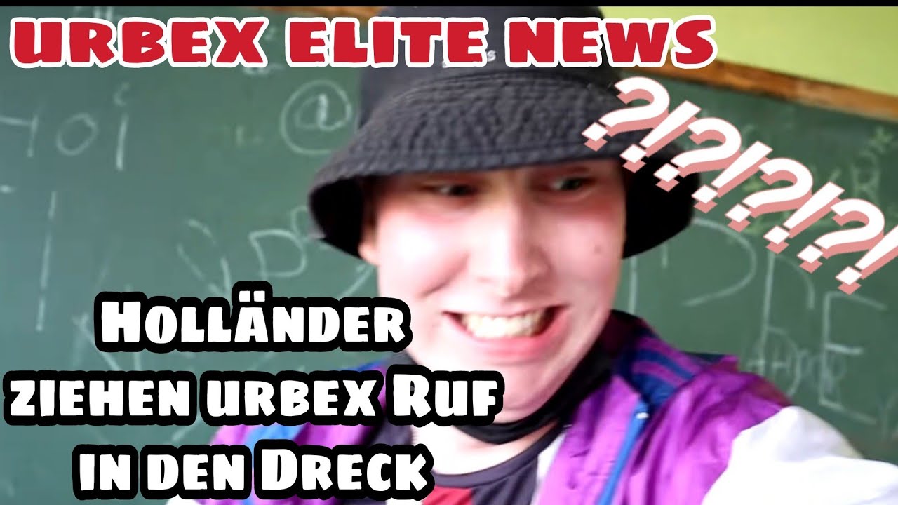Urbex Elite News 8 - Holl&auml;nder Filmen sich beim Lost Place Zerst&ouml;ren