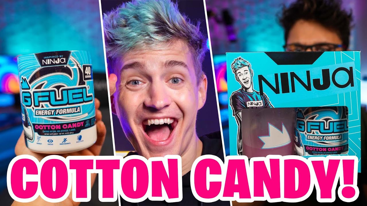 Ninja Cotton Candy GFuel Flavor Review