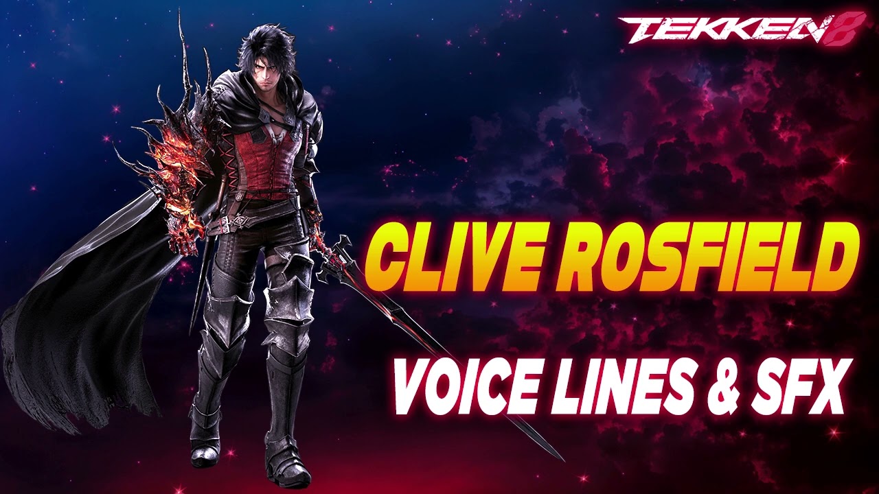 Tekken 8: реплики и озвучка Клайва Росфилда + звуковые эффекты