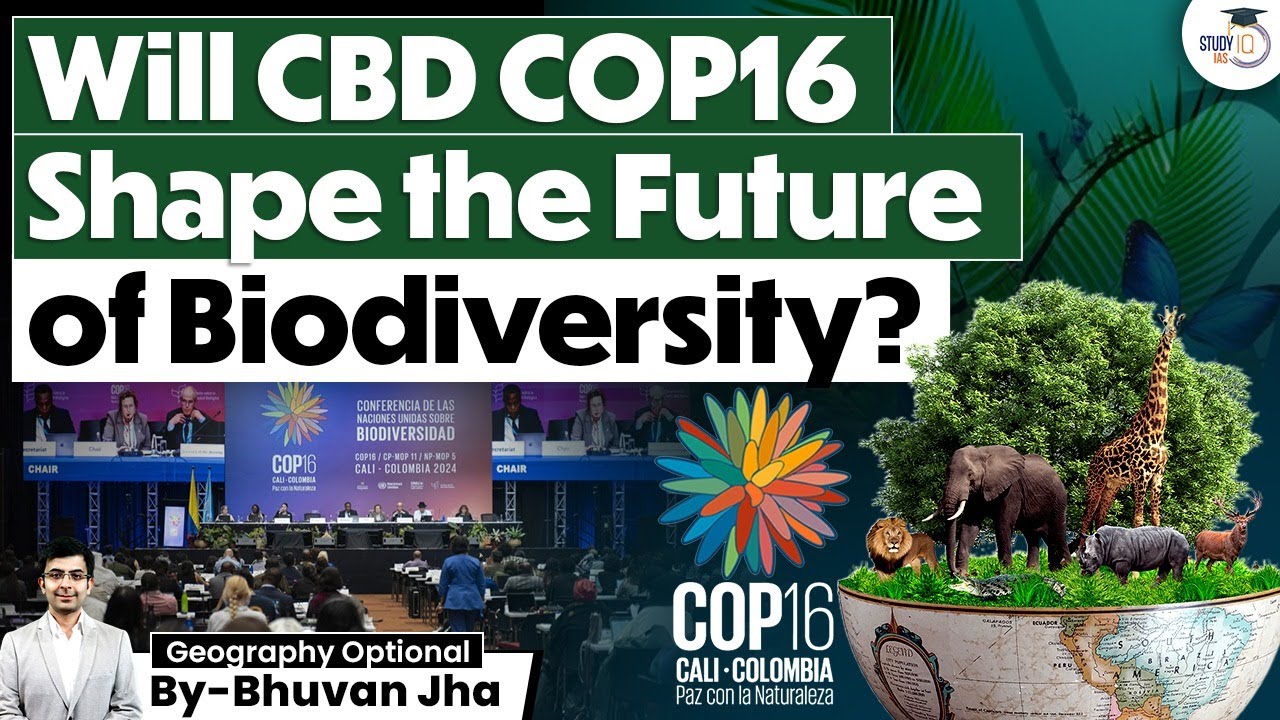 CBD COP16 in Rome: A Turning Point for Global Biodiversity? | StudyIQ IAS