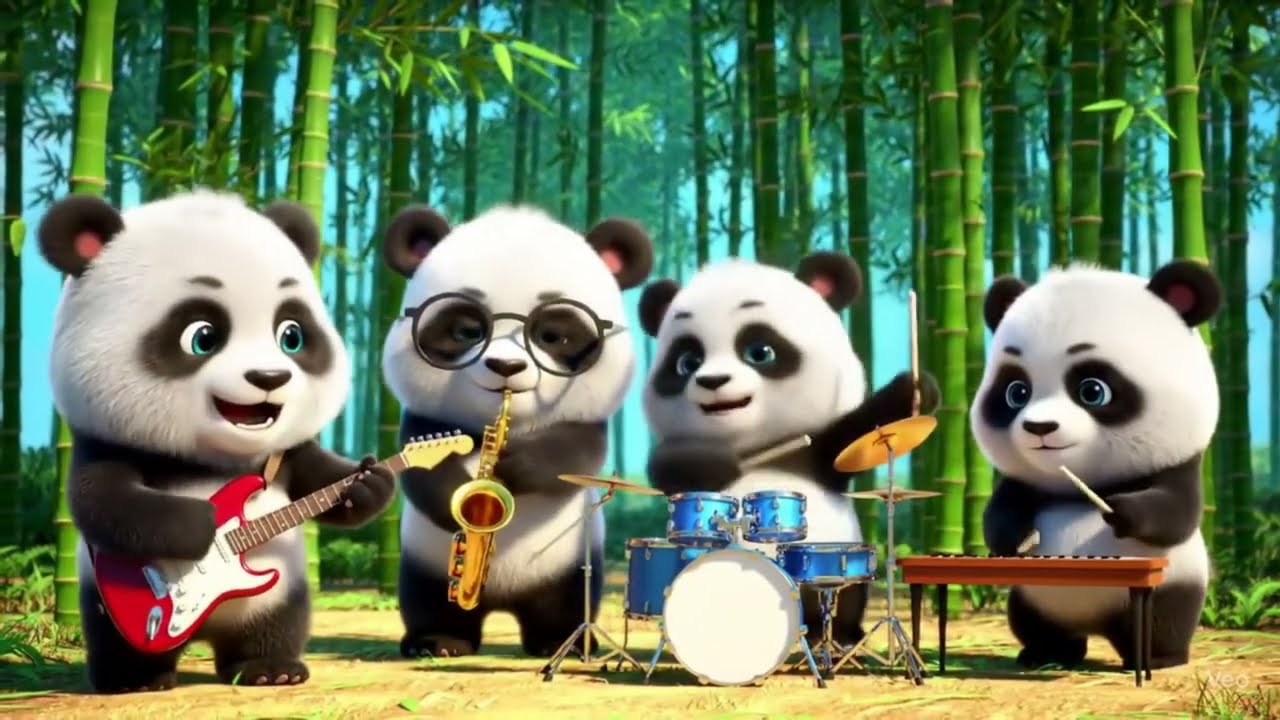 Panda, Panda, Come Bambú | Canción infantil para preescolares - new video