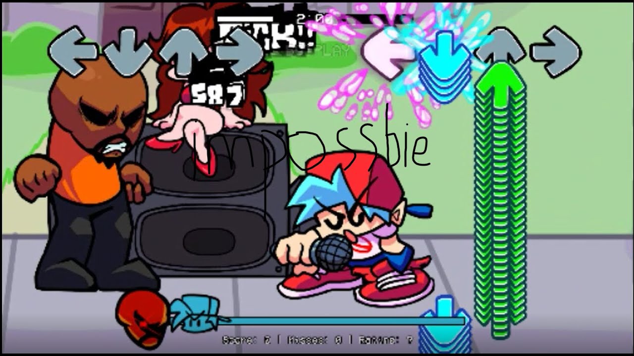 fnf VS MATT (RAGE MATT) (IMPOSSIBLE song)