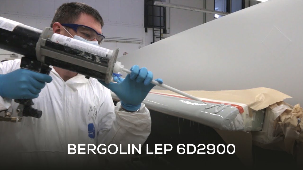 Bergolin LEP 6D2900 - Leading Edge Protection with outstanding rain erosion resistance
