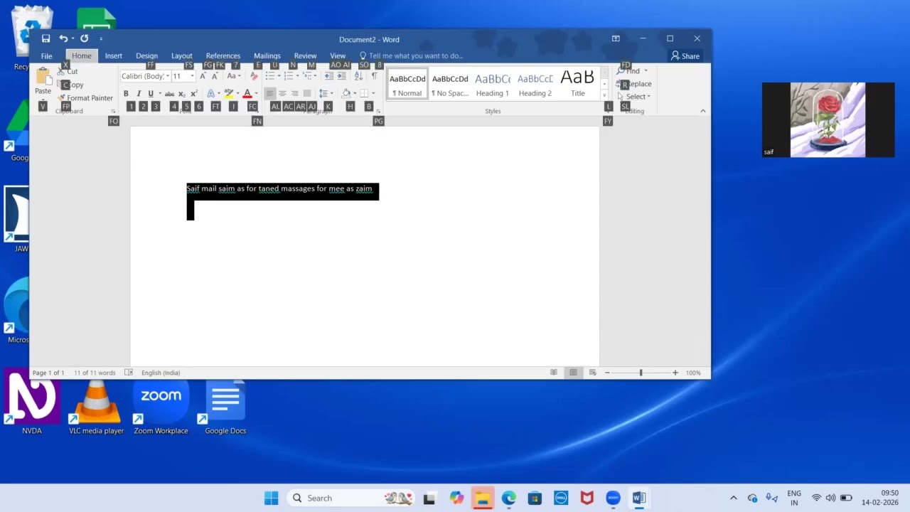 MS Word Tabs Explained | Beginner Guide#MicrosoftWord #ScreenReader #BeginnersTutorial