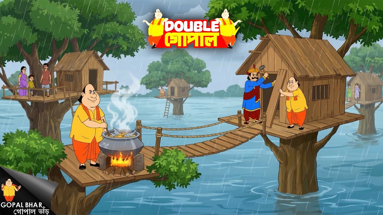 বন্যার মাঝে গোপালের এই অনন্য আয়োজন দেখে রাজা অবাক হয়ে গেলেন | Gopal Bhar | গোপাল ভর | New Episode