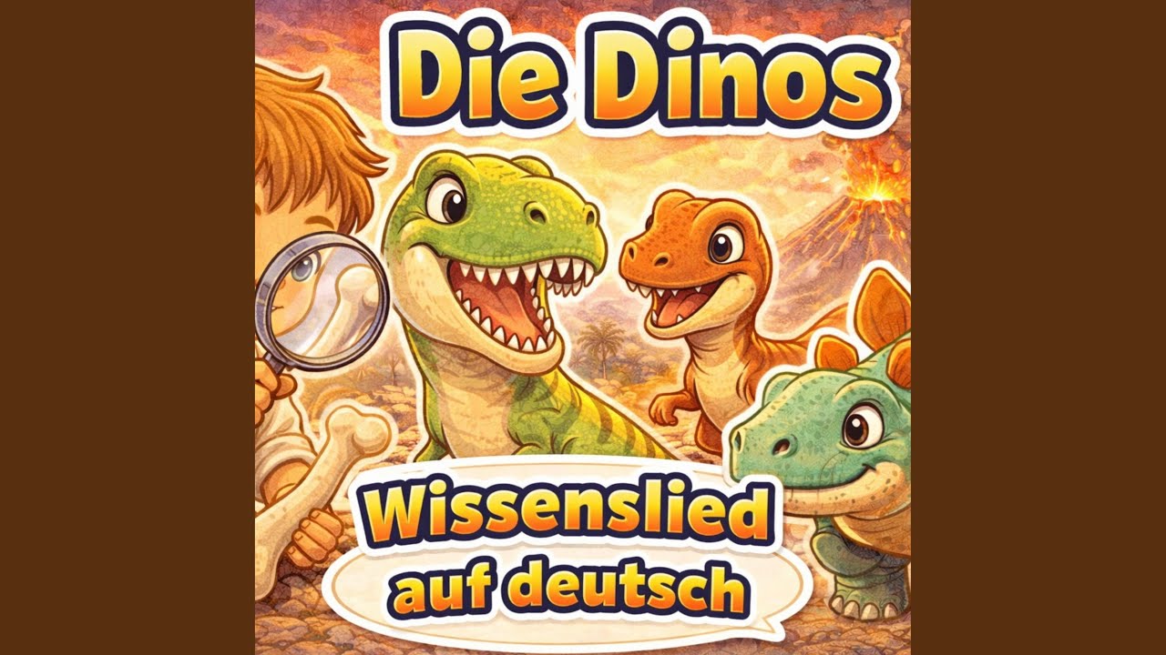Die Dinos (Wissenslied auf deutsch)