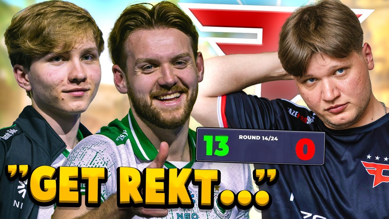 FaZe S1MPLE GETS 13-0'D BY M0NESY, NIKO & MAGISK.. (FULL TILT) | CS2