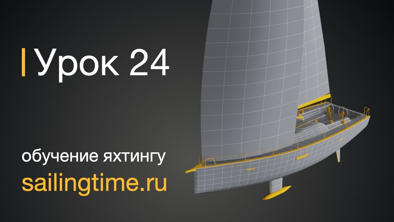 Человек за бортом под мотором &mdash; урок 24 | Школа яхтинга Sailing Time
