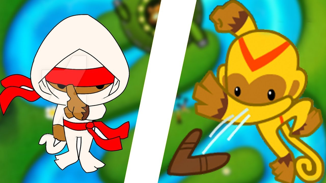 NINJA Vs BOOMERANG - BLOONS TD BATTLES #34