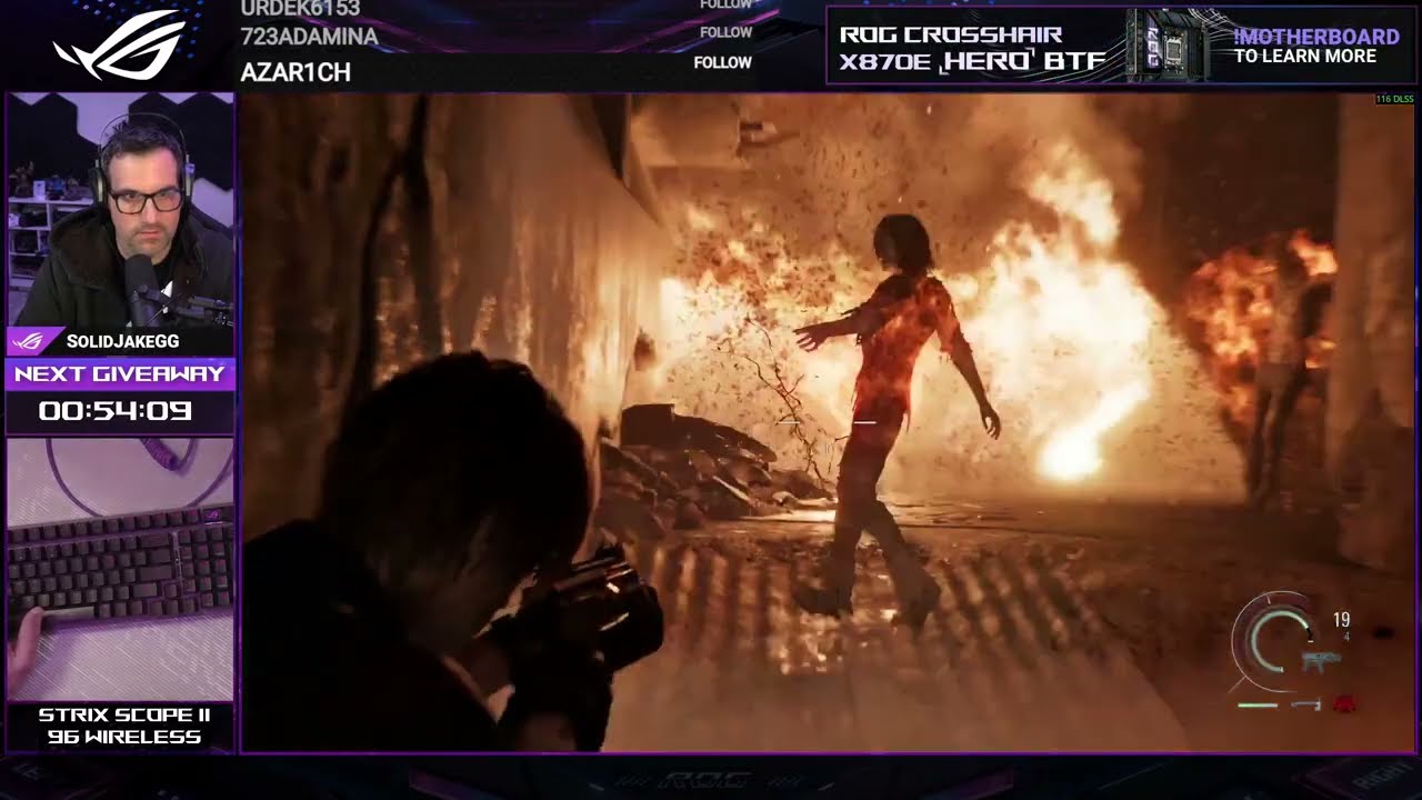 Blasting through Raccoon City!