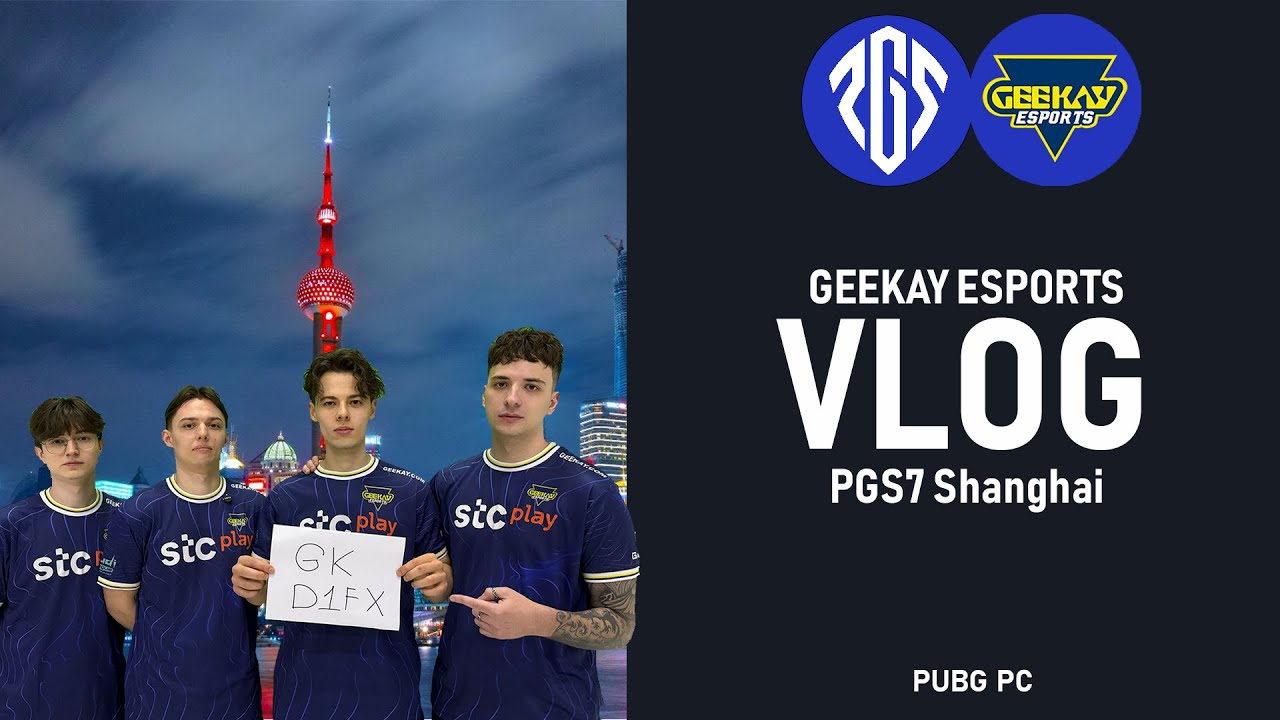 ПЕРВЫЙ ВЛОГ из Шанхая Geekay Esports