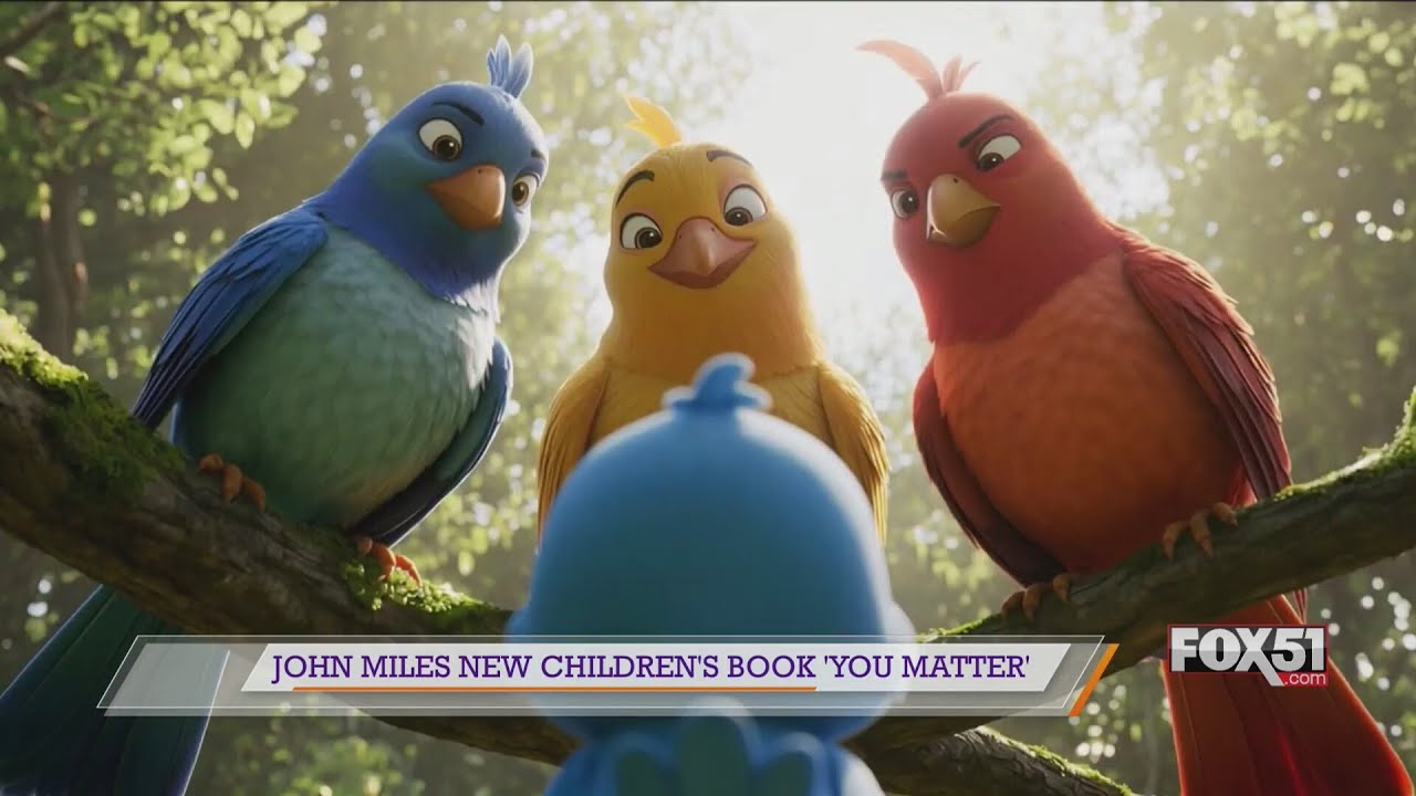 Author John Miles shares about his new children's book 'You Matter'