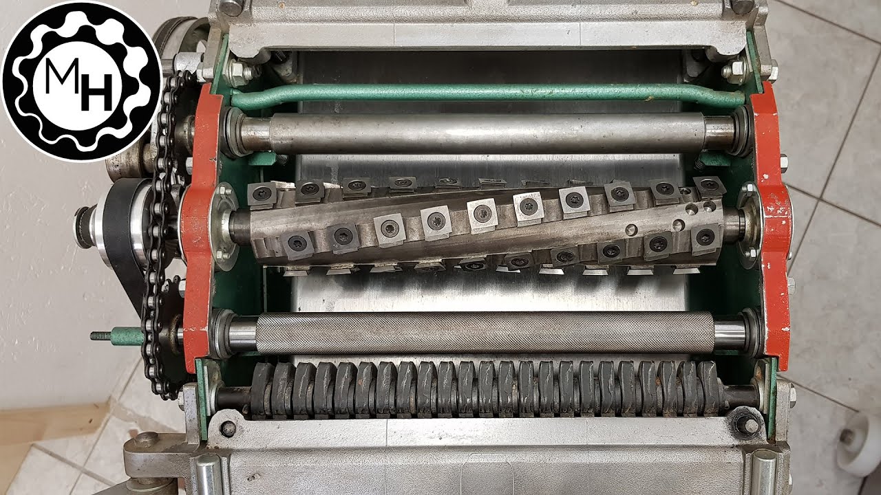 Shelix Cutterhead Upgrade for my Kity 636 Jointer/Planer
