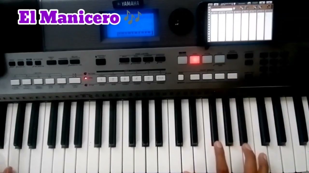 El Manicero Tutorial Teclado 🎹🎹