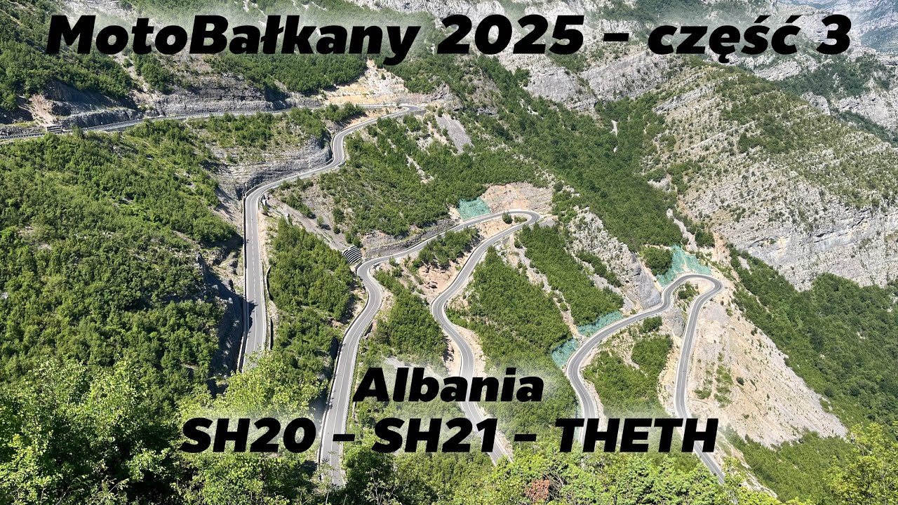 MotoBałkany 2025 - część 3: Albania! Triumph Tiger 900 GTPro!