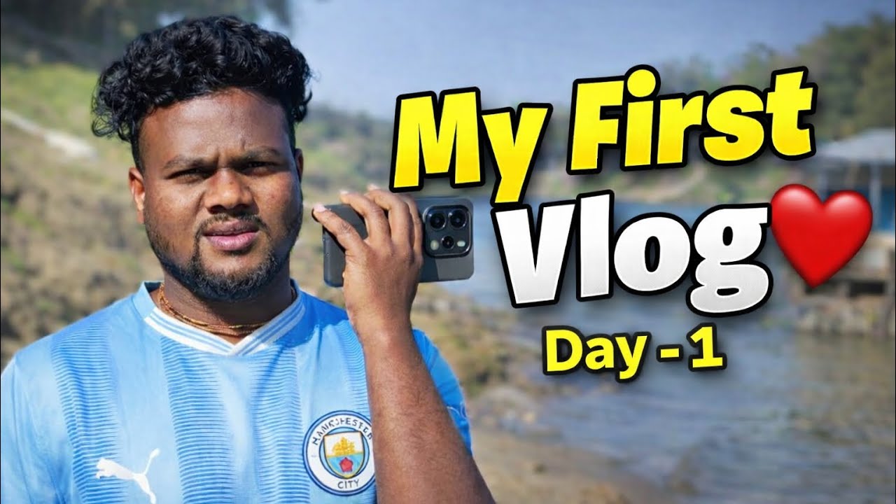 My First Vlog ❤️ Day 1 | Today I Started My YouTube Journey