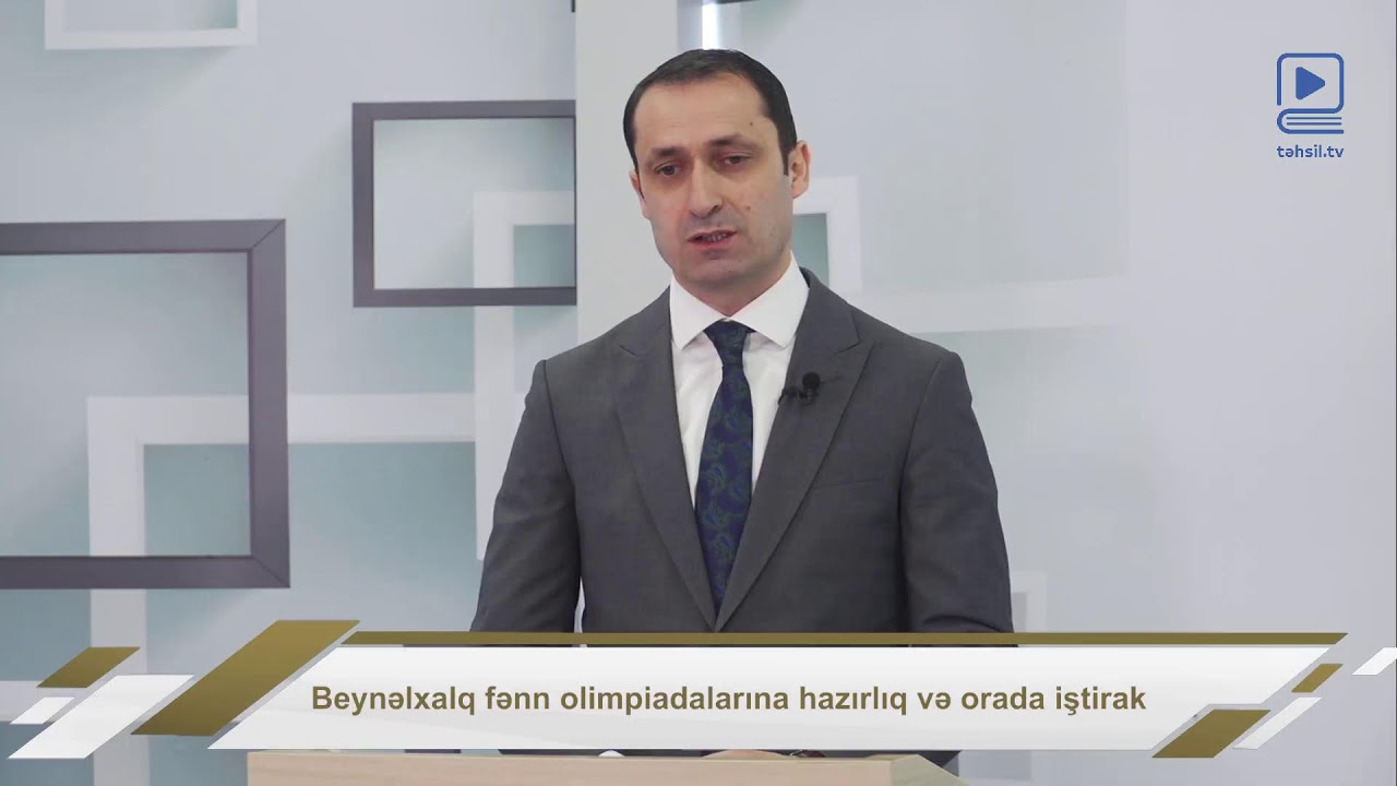 #TəhsilMasası: Beynəlxalq fənn olimpiadalarına hazırlıq və orada iştirak - Canlı