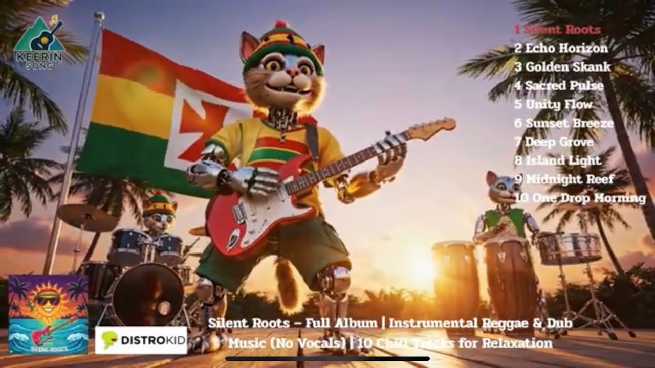 Silent Roots – Full Album|Instrumental Reggae & Dub Music (No Vocals)|10 Chill Tracks for Relaxation
