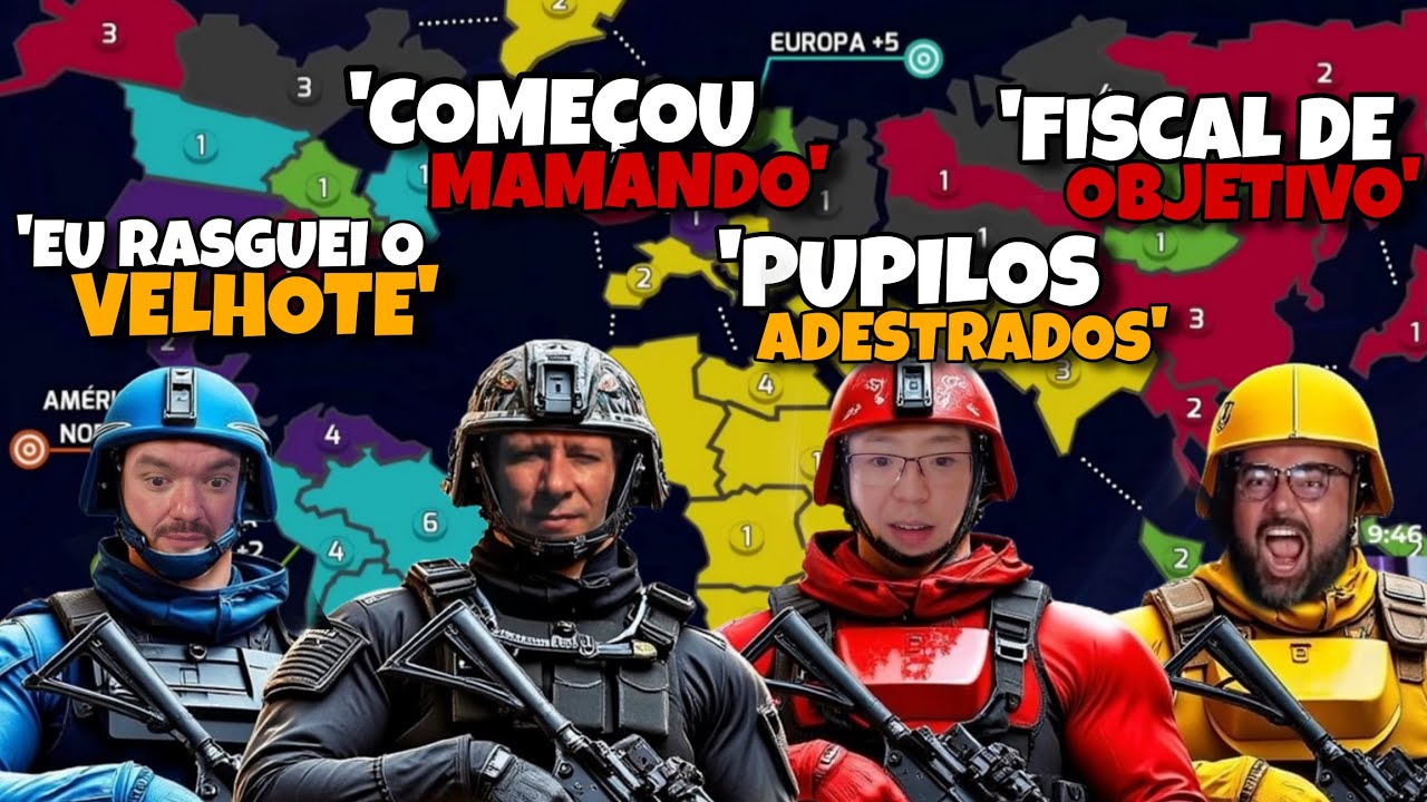 ⚔🔥 GUERRA NA TRIBO! GAULÊS, LIMINHA, BT, VVV E AGNELLO EM UMA BATALHA ÉPICA! WAR DA TRIBO