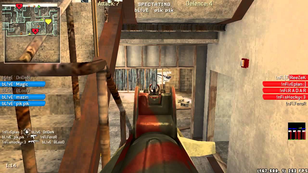 Frag-For-Rights CoD4 Tournament : Match-B bLive vs !nFi