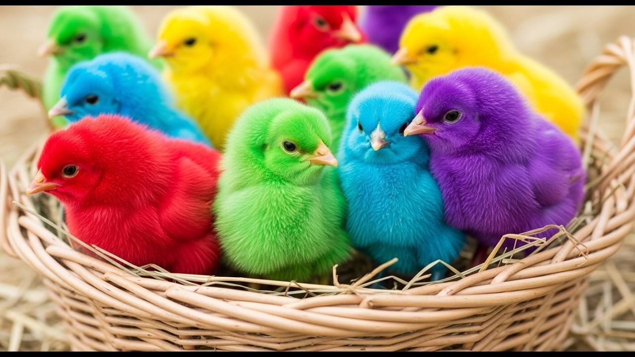 Menangkap Ayam Lucu Rainbow dan Ikan Hias