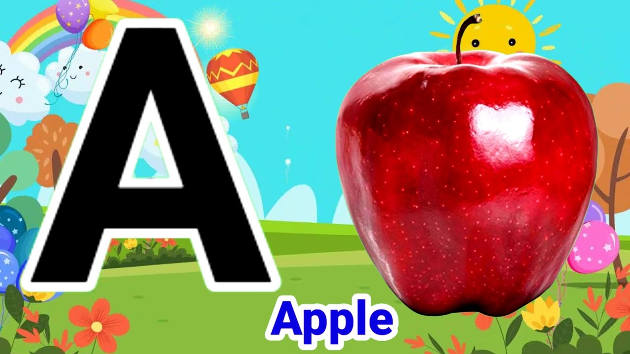 A For Apple B For Ball Nursery Rhymes I Abcd I Abcd Rhymes I Abc Kids Songs I Smart Kids Class