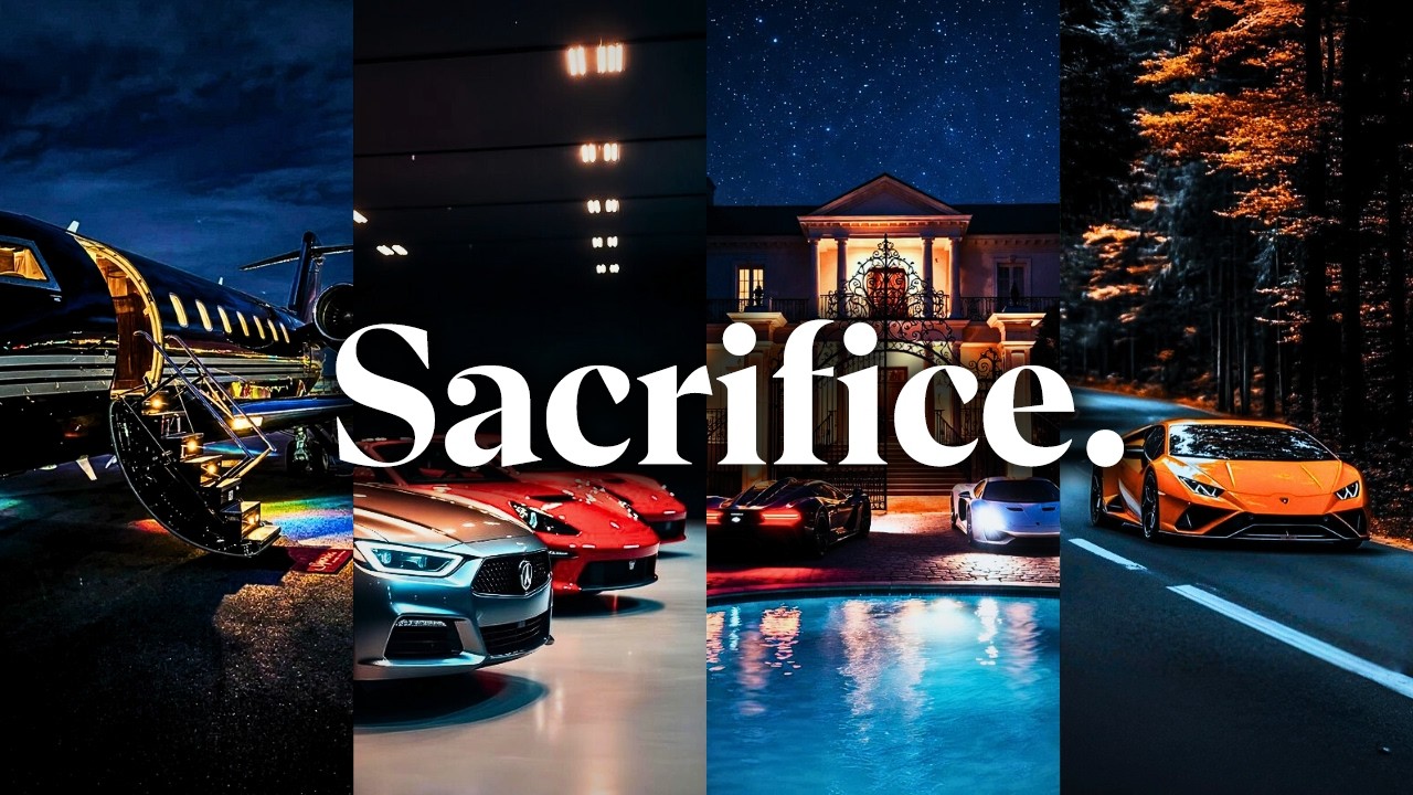 SACRIFICE NOW, LIVE RICH LATER