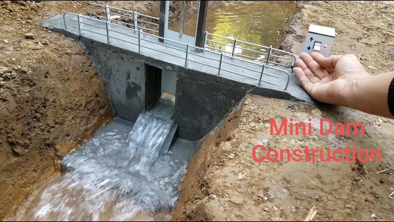 mini dam construction