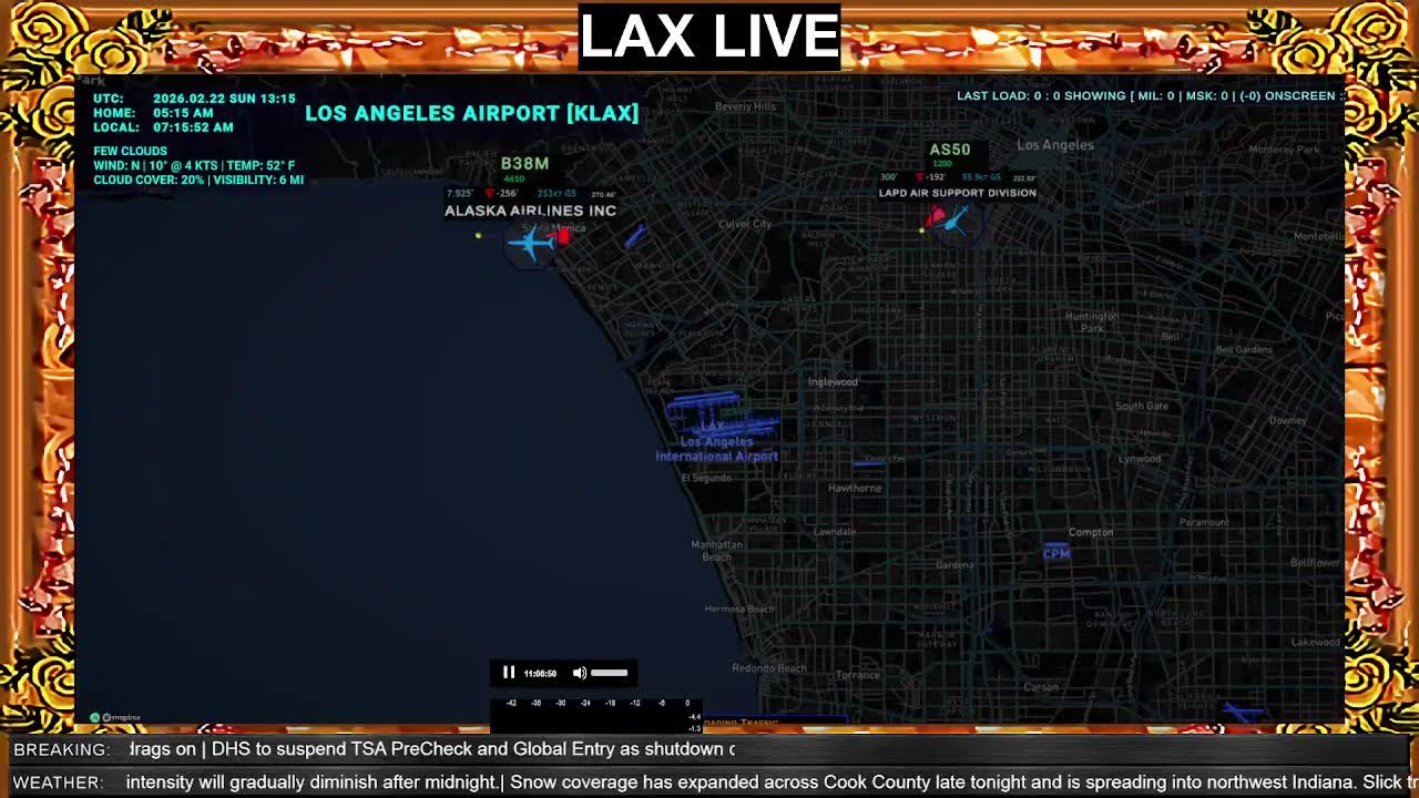 24/7 Live Airport Radar & Air Traffic | Real-Time Aviation - SkyGlass + LiveATC