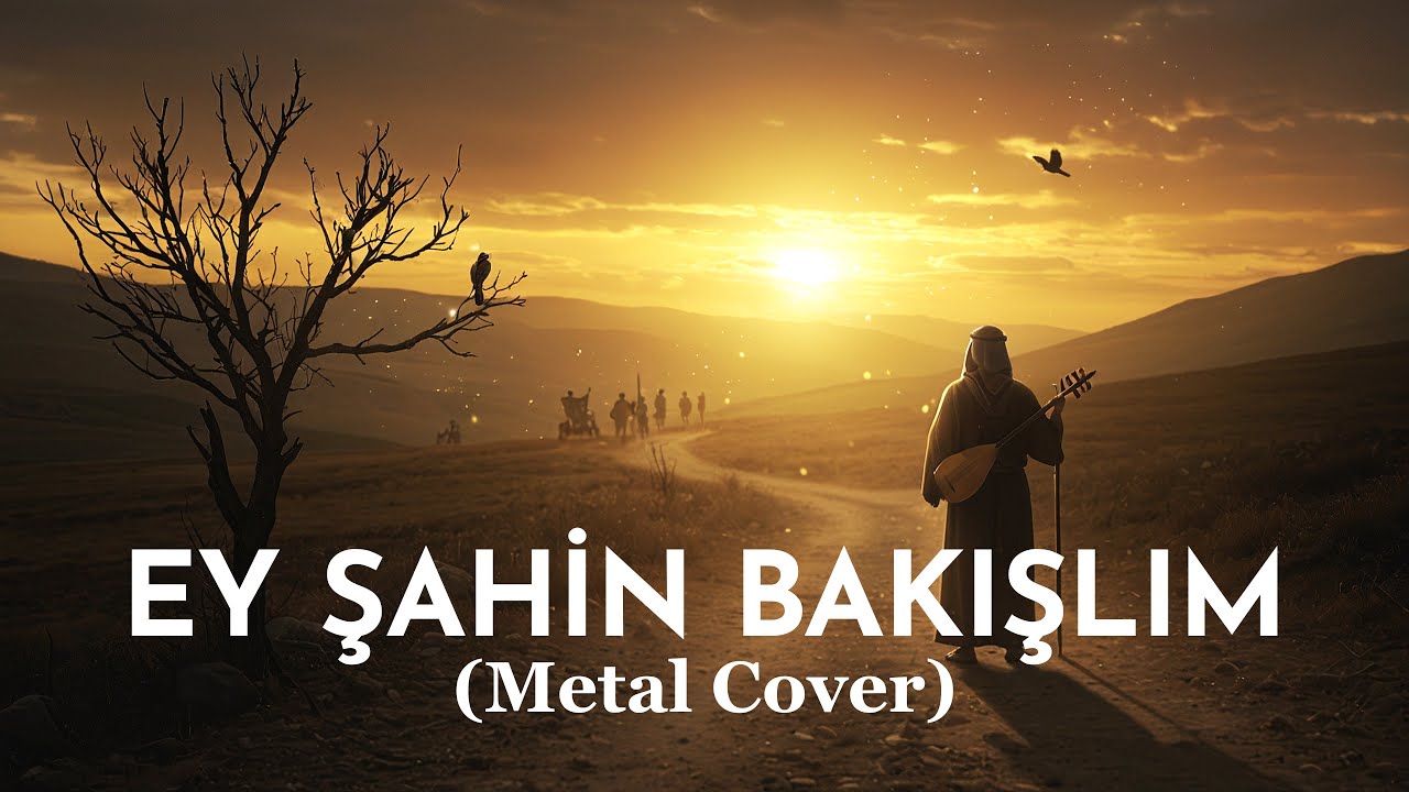 Kul Hüseyin - Ey Şahin Bakışlım | Metal Cover | Anatolian Folk | AI Music