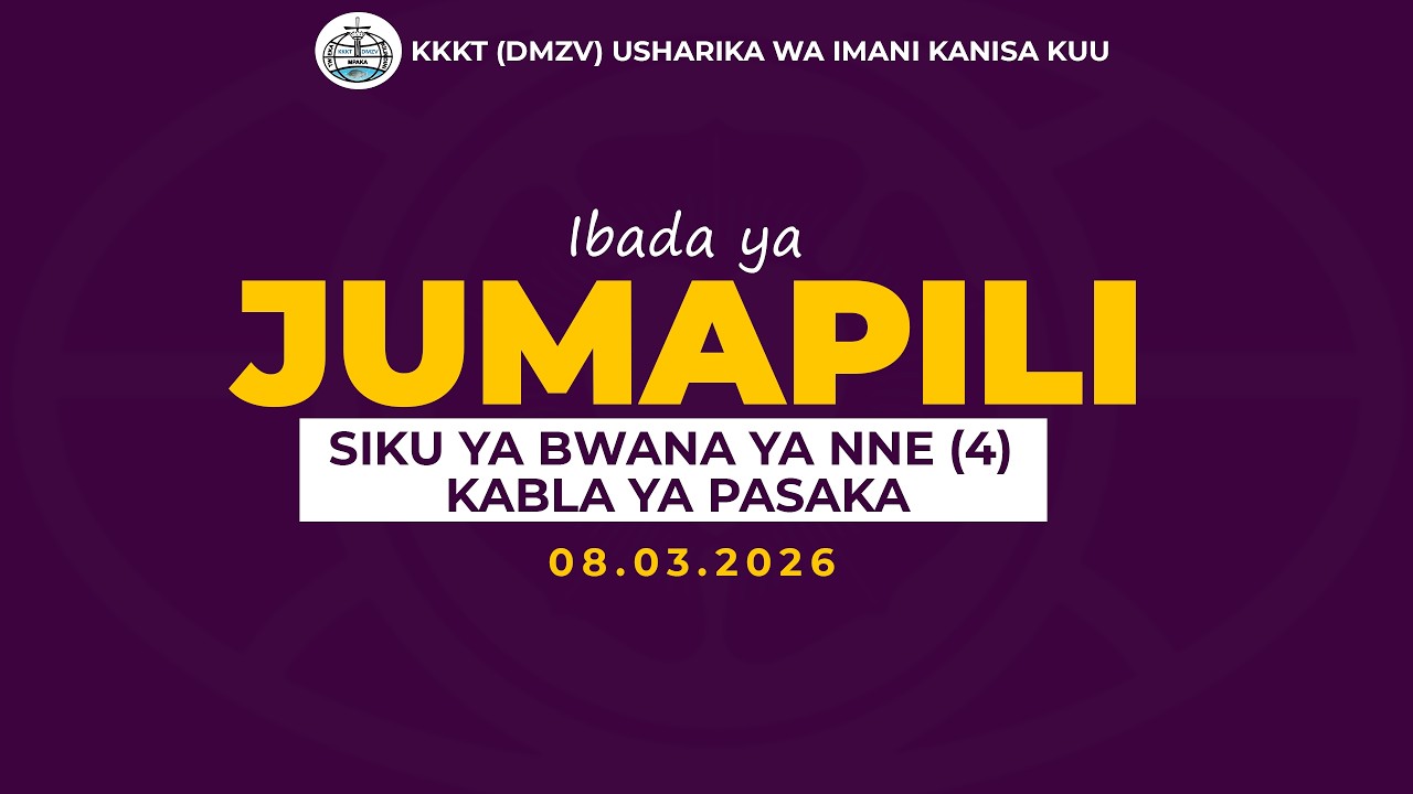 #LIVE | IBADA YA JUMAPILI | MAOMBI YA DUNIA NZIMA  | 08- 03 - 2026
