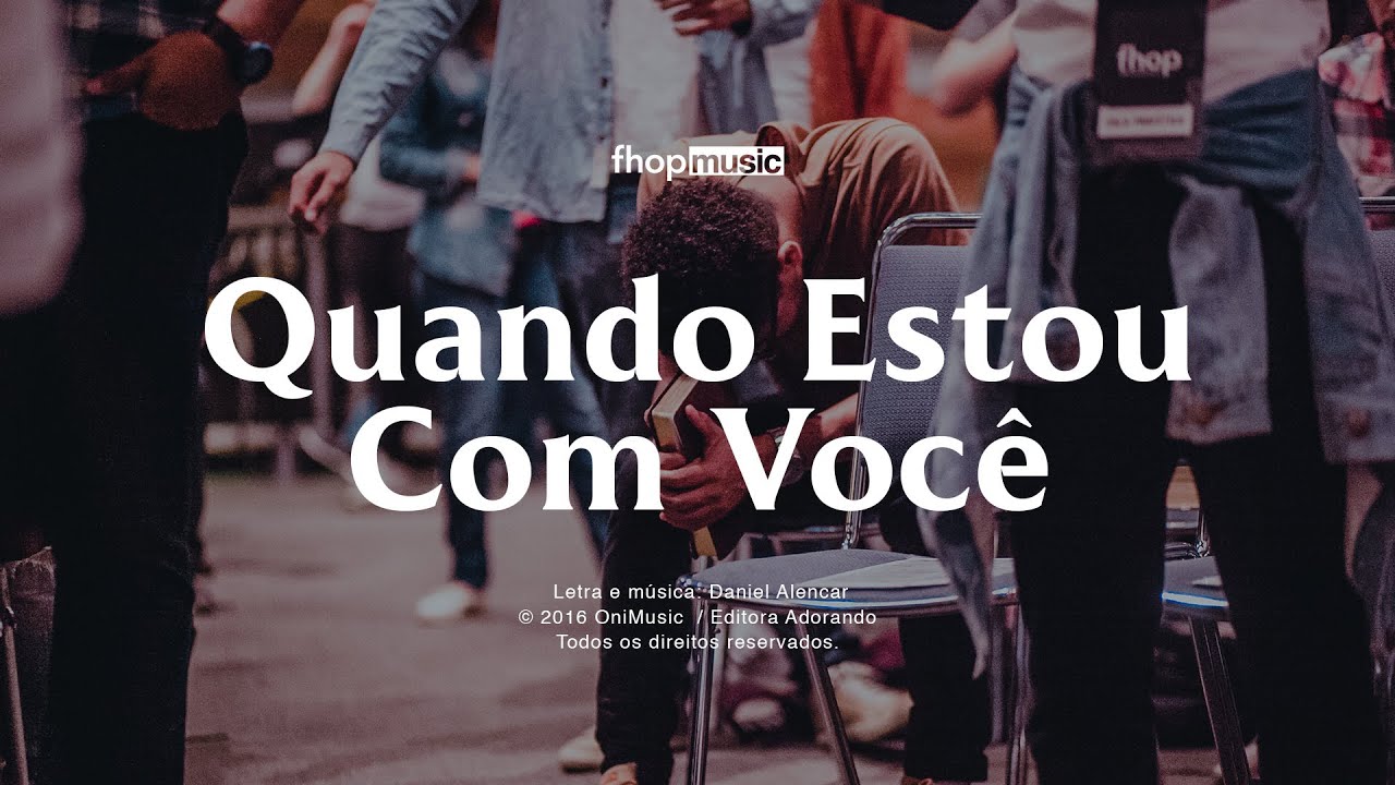 QUANDO ESTOU COM VOCÊ | fhop music (Lyric Video)