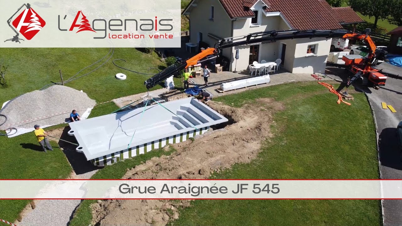 Grue araignée JF 545 - L'Agenais Location