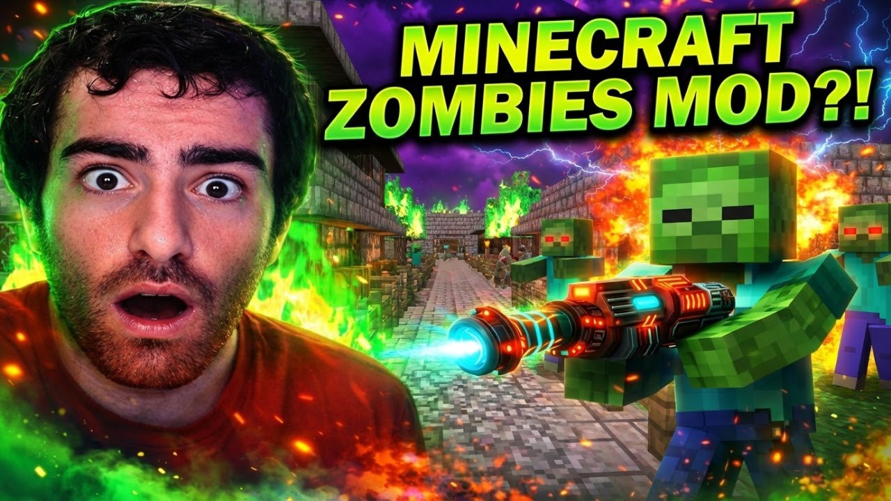 Black Ops 3 Modded Zombies… In Minecraft?! (This Is INSANE)