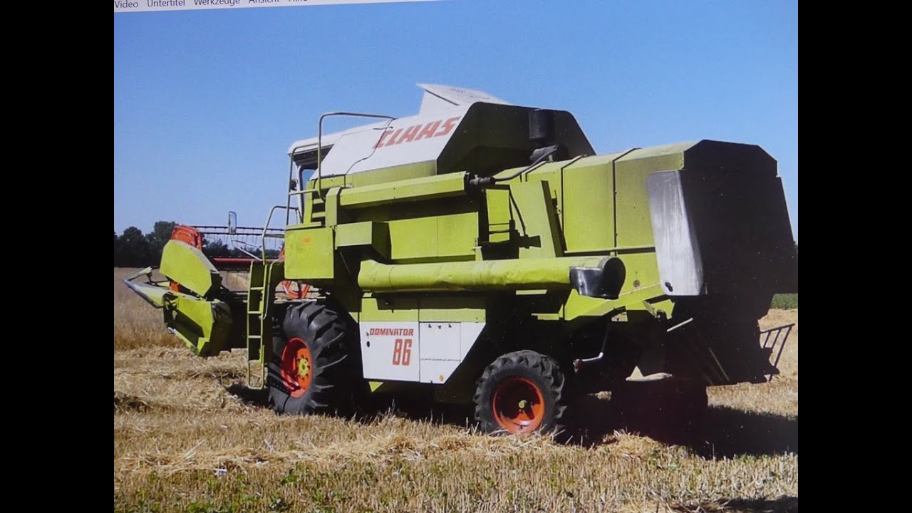 CLAAS Dominator 86 erntet 2025