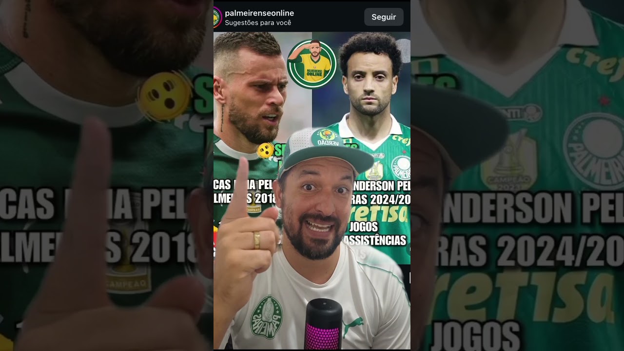 FELIPE ANDERSON X LUCAS LIMA. E SURPRESA.