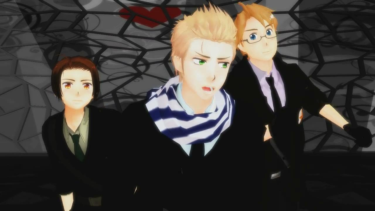 Hetalia / APH MMD - Oh My Money!（America/China/Netherlands）